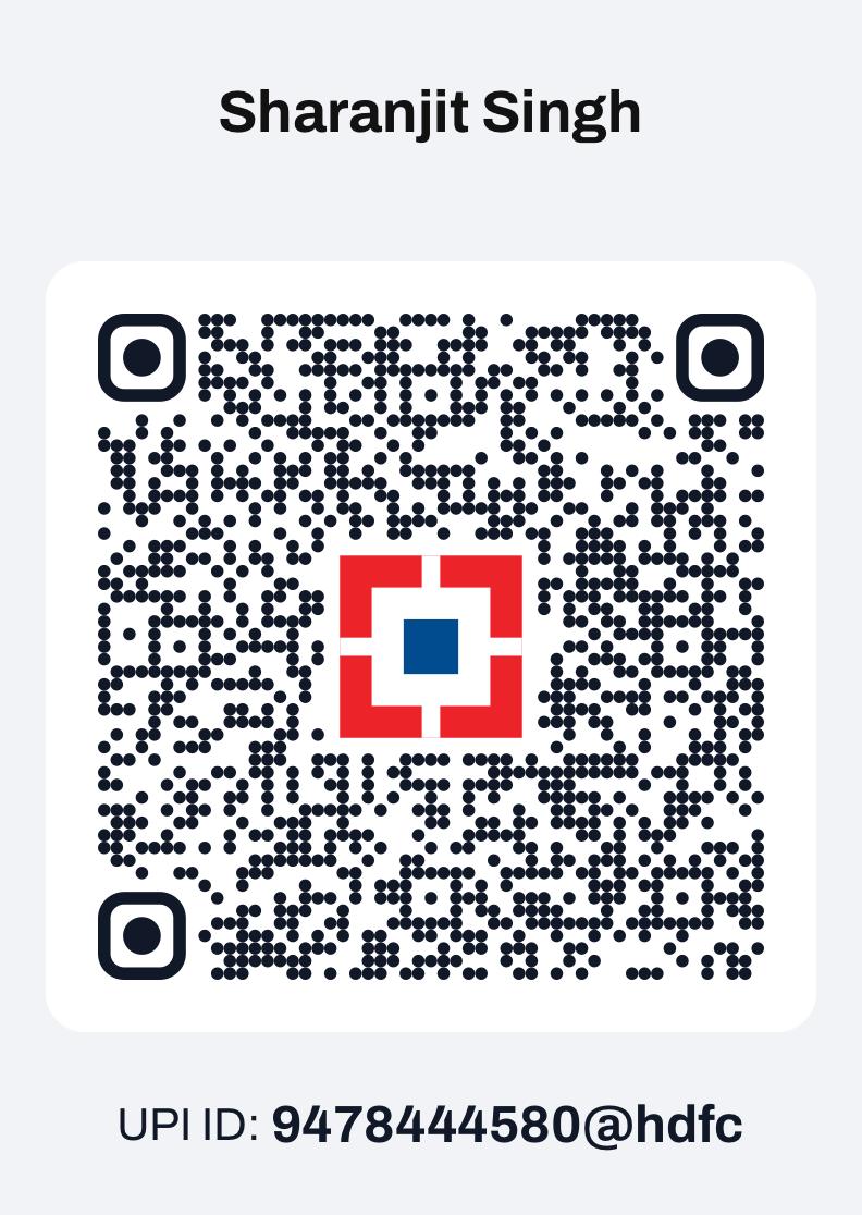 Sharanjit Singh UPI QR Code